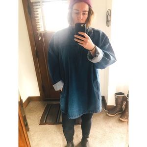 Vintage Lee Valley 100% Denim Pullover